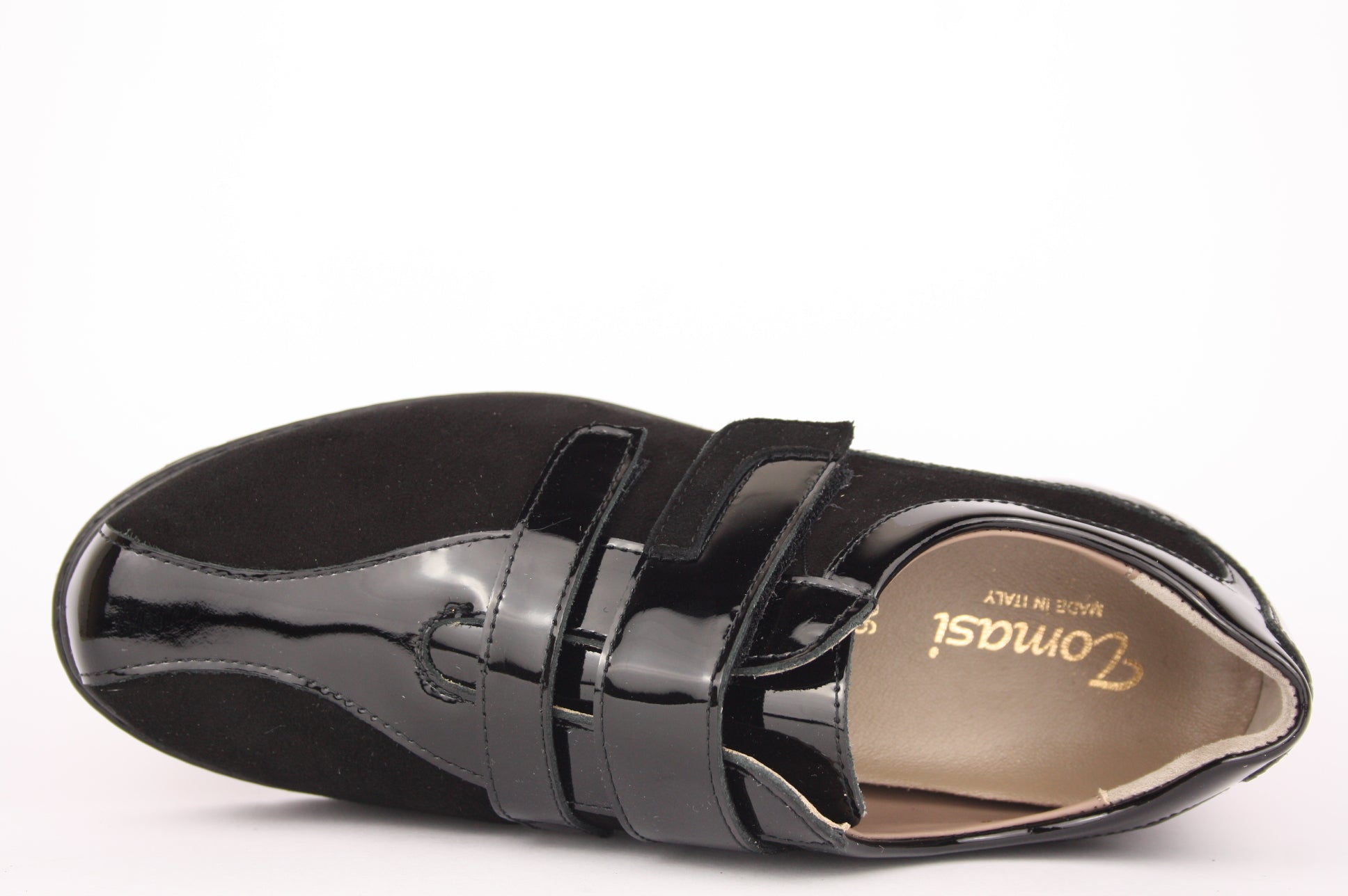 JOLE - NEW ALMA NERO CHIUSURA A STRAPPO DONNA