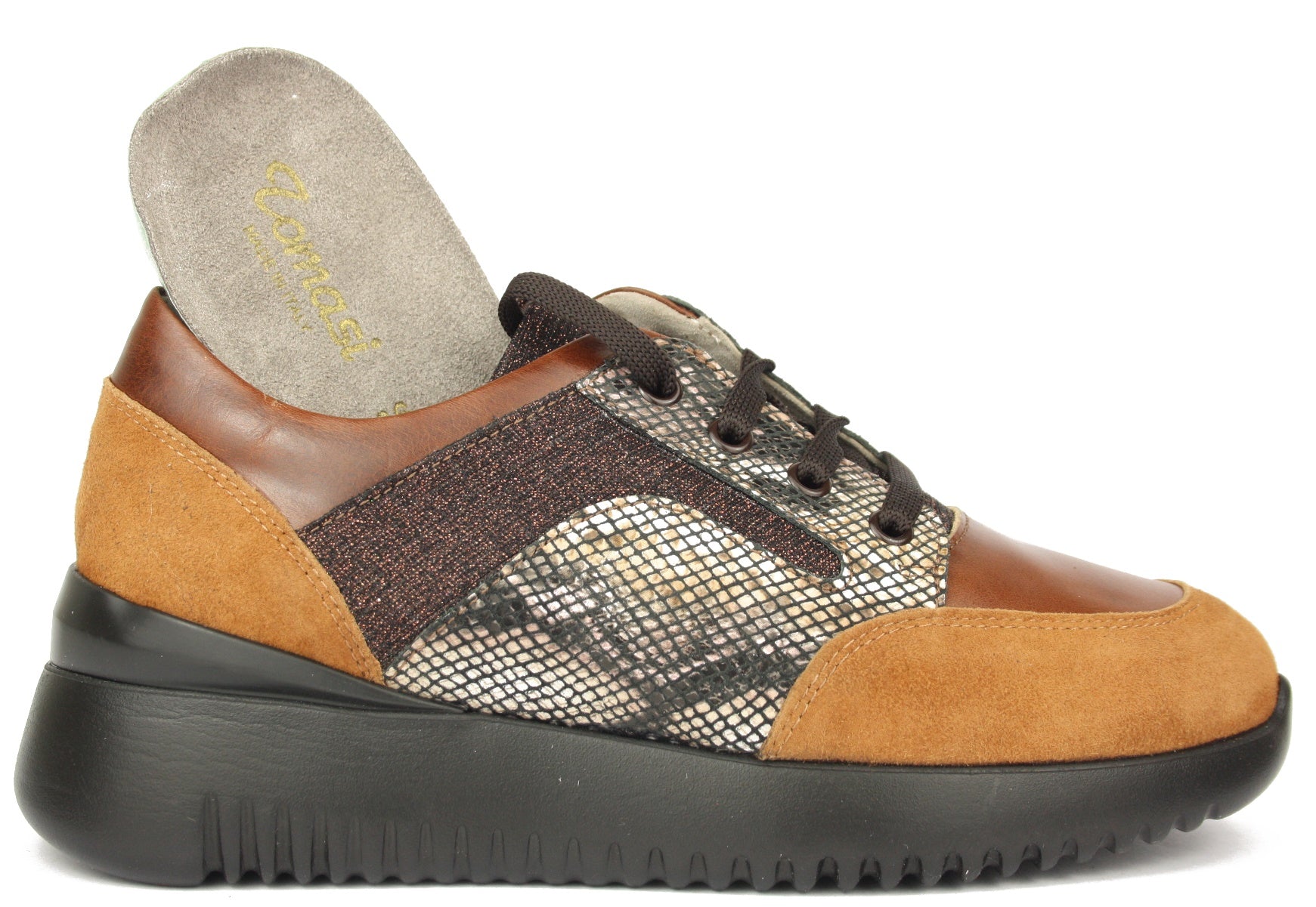 LUPITA - RITA ACTIVE RUGGINE LACCI DONNA