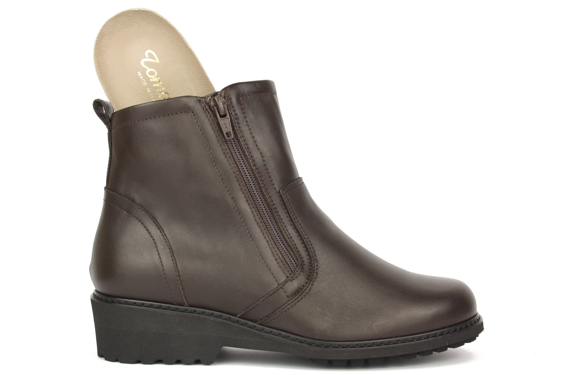 CLELIA - RUFFI MARRON TRONCHETTO DONNA