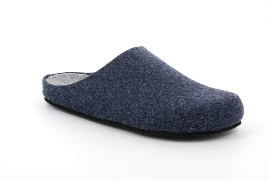 EURO CB2209 BLU PANTOFOLA PUNTA CHIUSA PANTOFOLE