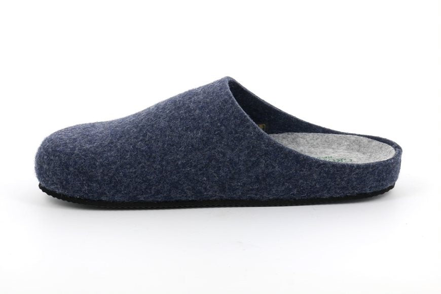 EURO CB2209 BLU PANTOFOLA PUNTA CHIUSA PANTOFOLE