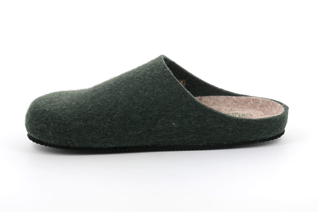 EURO CB2209 VERDE PANTOFOLA PUNTA CHIUSA PANTOFOLE