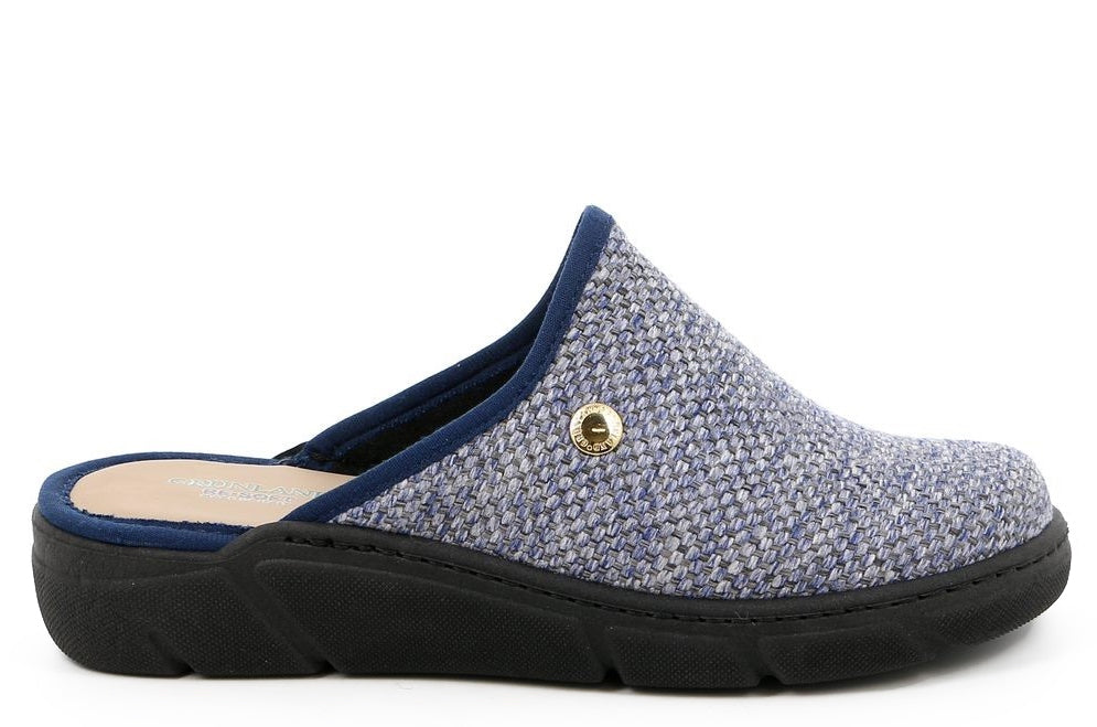 AMMY CI1822 BLU PANTOFOLA PUNTA CHIUSA PANTOFOLE
