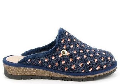 DOLA CI2681 BLU PANTOFOLA PUNTA CHIUSA PANTOFOLE