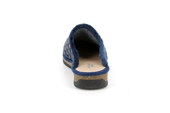 DOLA CI2681 BLU PANTOFOLA PUNTA CHIUSA PANTOFOLE