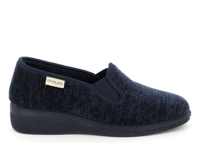 IRAE PA0672 BLU PANTOFOLA TUTTA CHIUSA PANTOFOLE