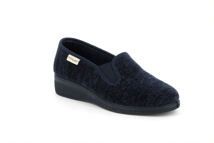 IRAE PA0672 BLU PANTOFOLA TUTTA CHIUSA PANTOFOLE