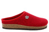 SARA CB0169 ROSSO PANTOFOLA PUNTA CHIUSA PANTOFOLE