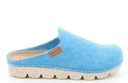 POFF CI2777 AZZURRO PANTOFOLA PUNTA CHIUSA PANTOFOLE