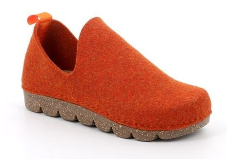 POFF  PA0522 ARANCIO PANTOFOLA TUTTA CHIUSA PANTOFOLE