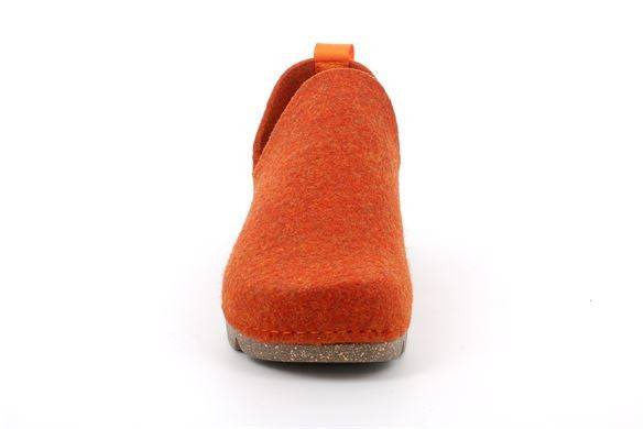 POFF  PA0522 ARANCIO PANTOFOLA TUTTA CHIUSA PANTOFOLE