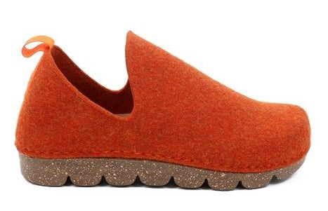 POFF  PA0522 ARANCIO PANTOFOLA TUTTA CHIUSA DONNA