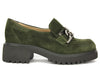 D1611 VERDE MOCASSINO DONNA