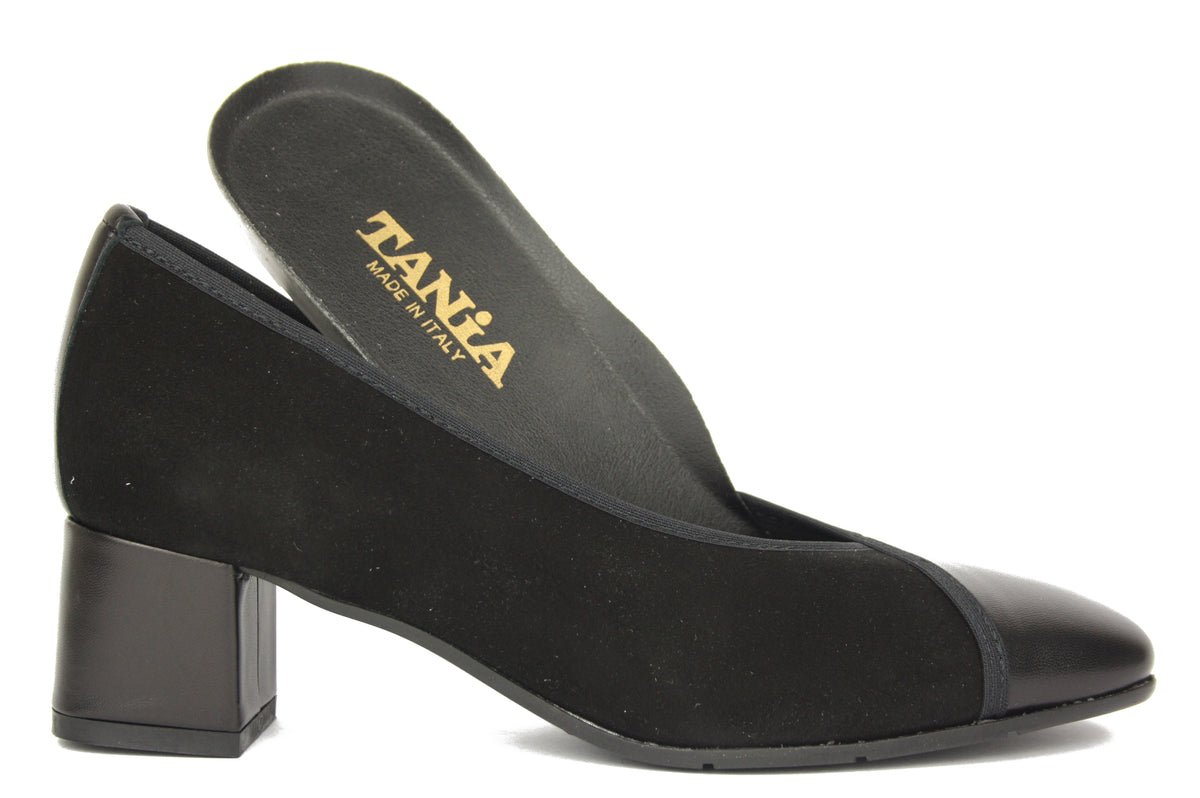 1555 NERO DECOLTE DONNA