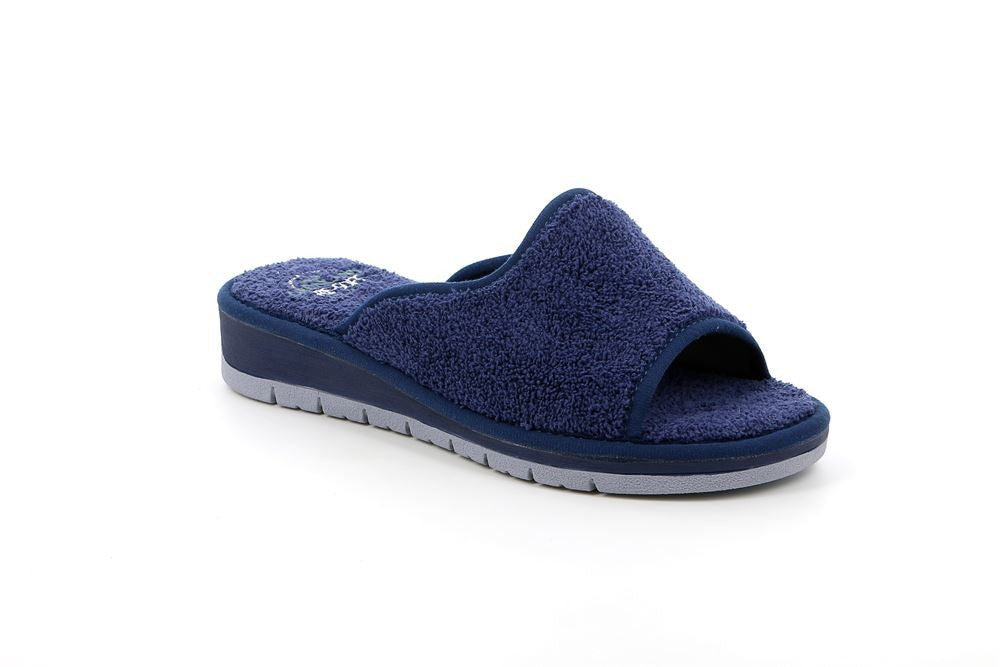 DOLA CI1317 BLU PANTOFOLA PUNTA APERTA DONNA
