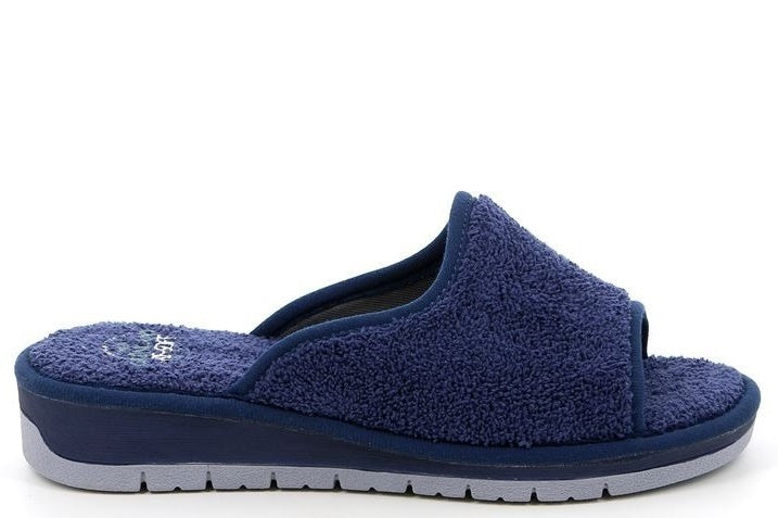 DOLA CI1317 BLU PANTOFOLA PUNTA APERTA DONNA