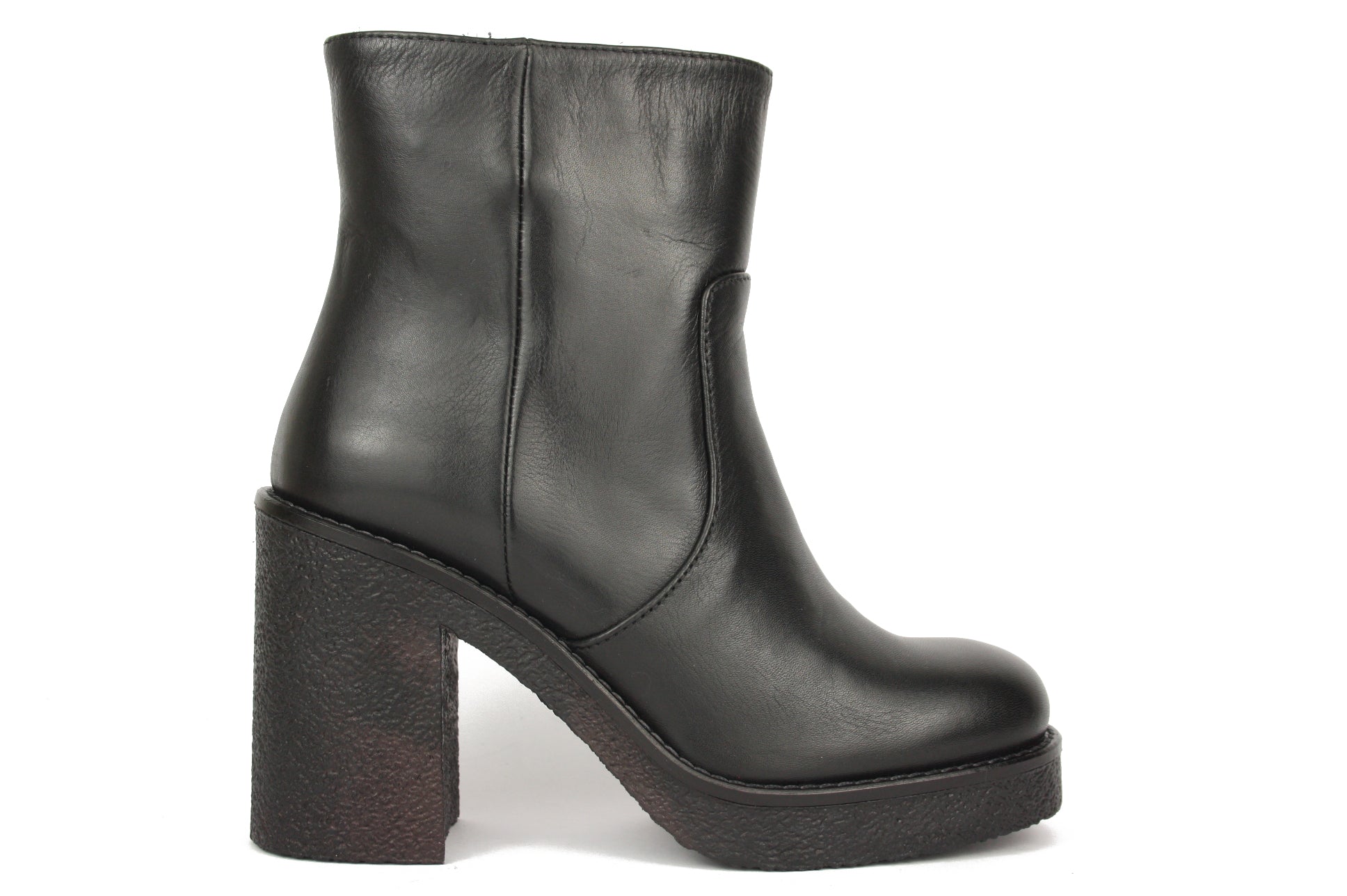 3055 NERO TRONCHETTO DONNA