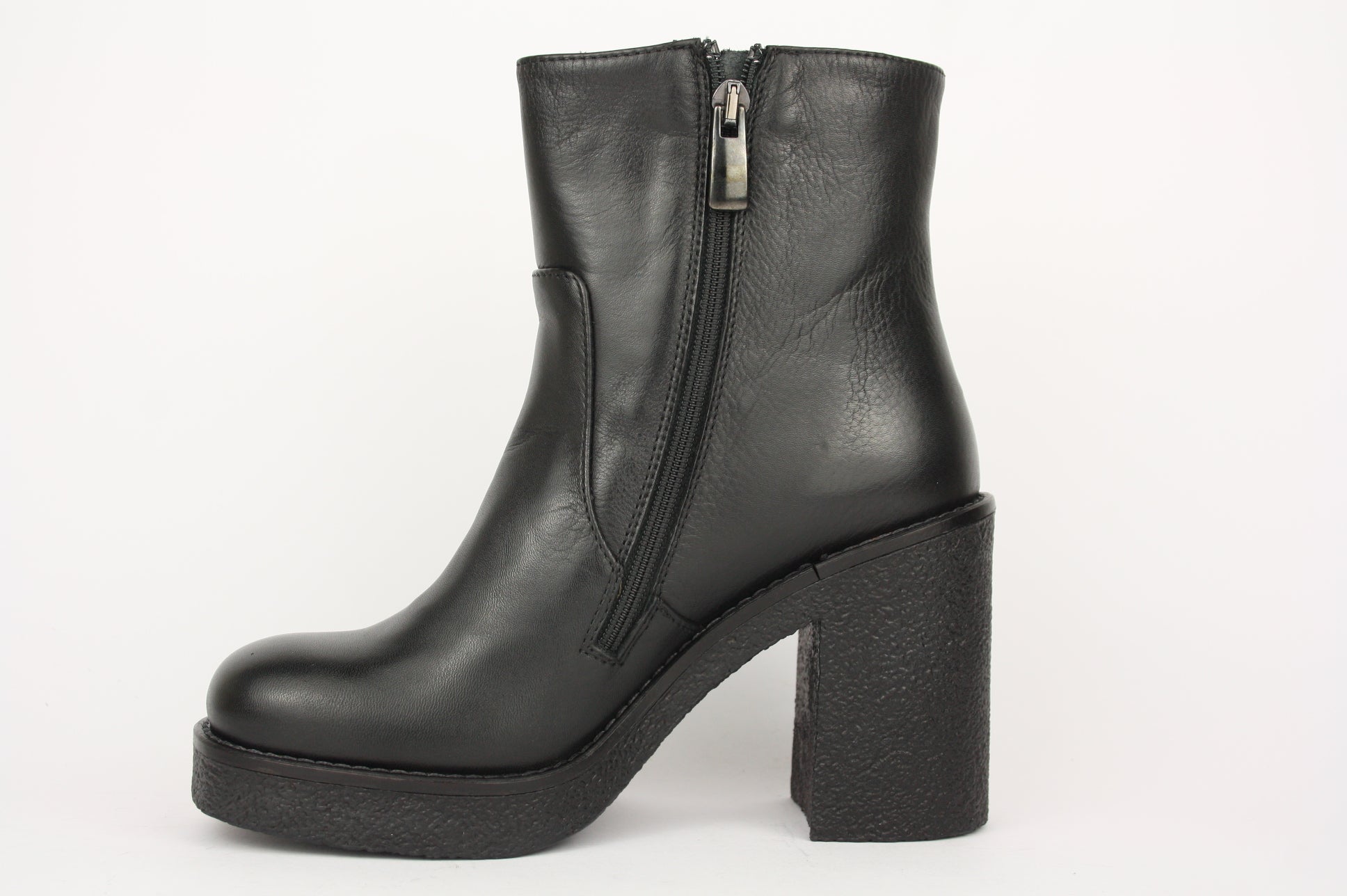 3055 NERO TRONCHETTO DONNA