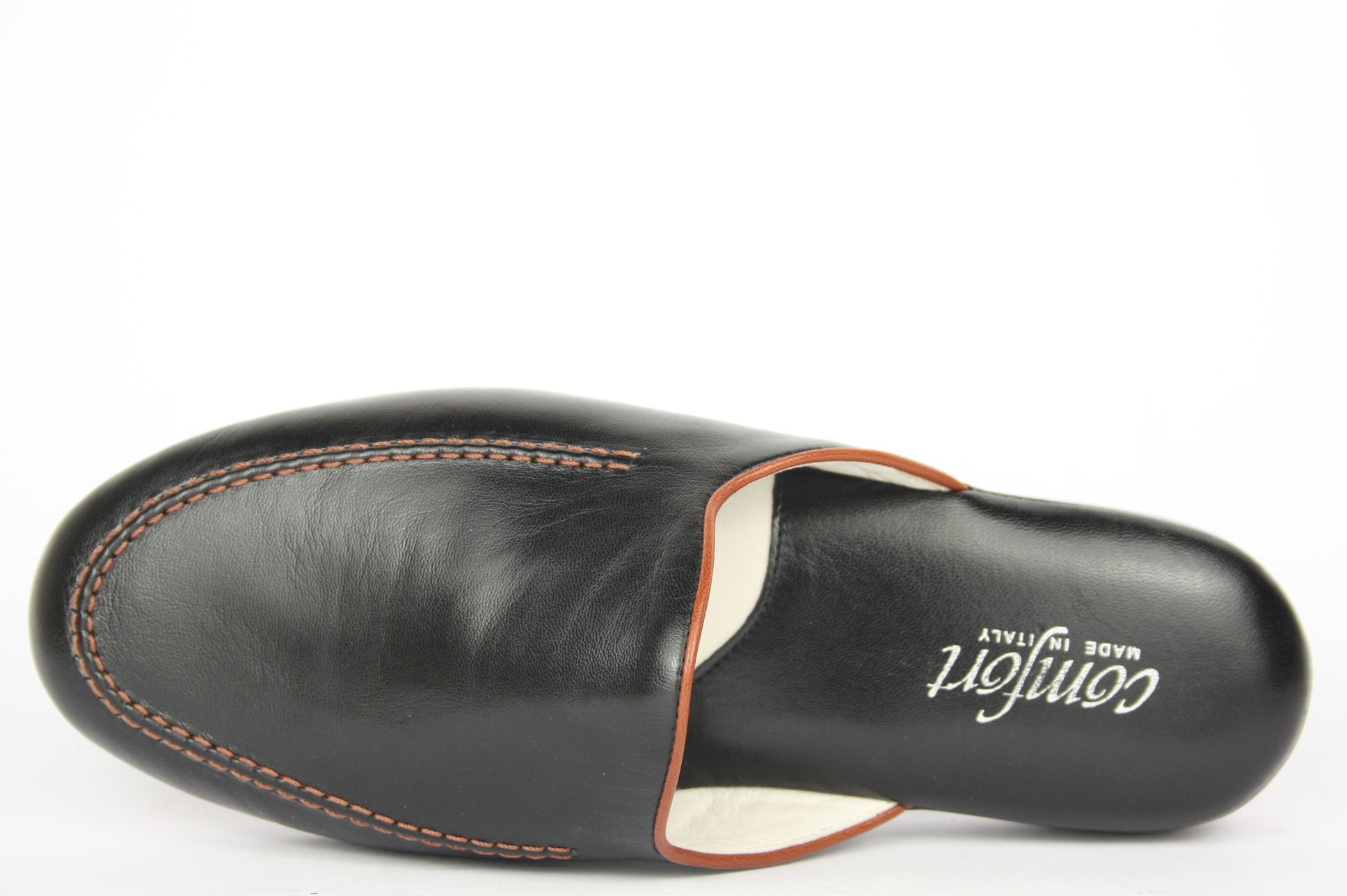 107 CONFORT NERO PANTOFOLA PUNTA CHIUSA PANTOFOLE
