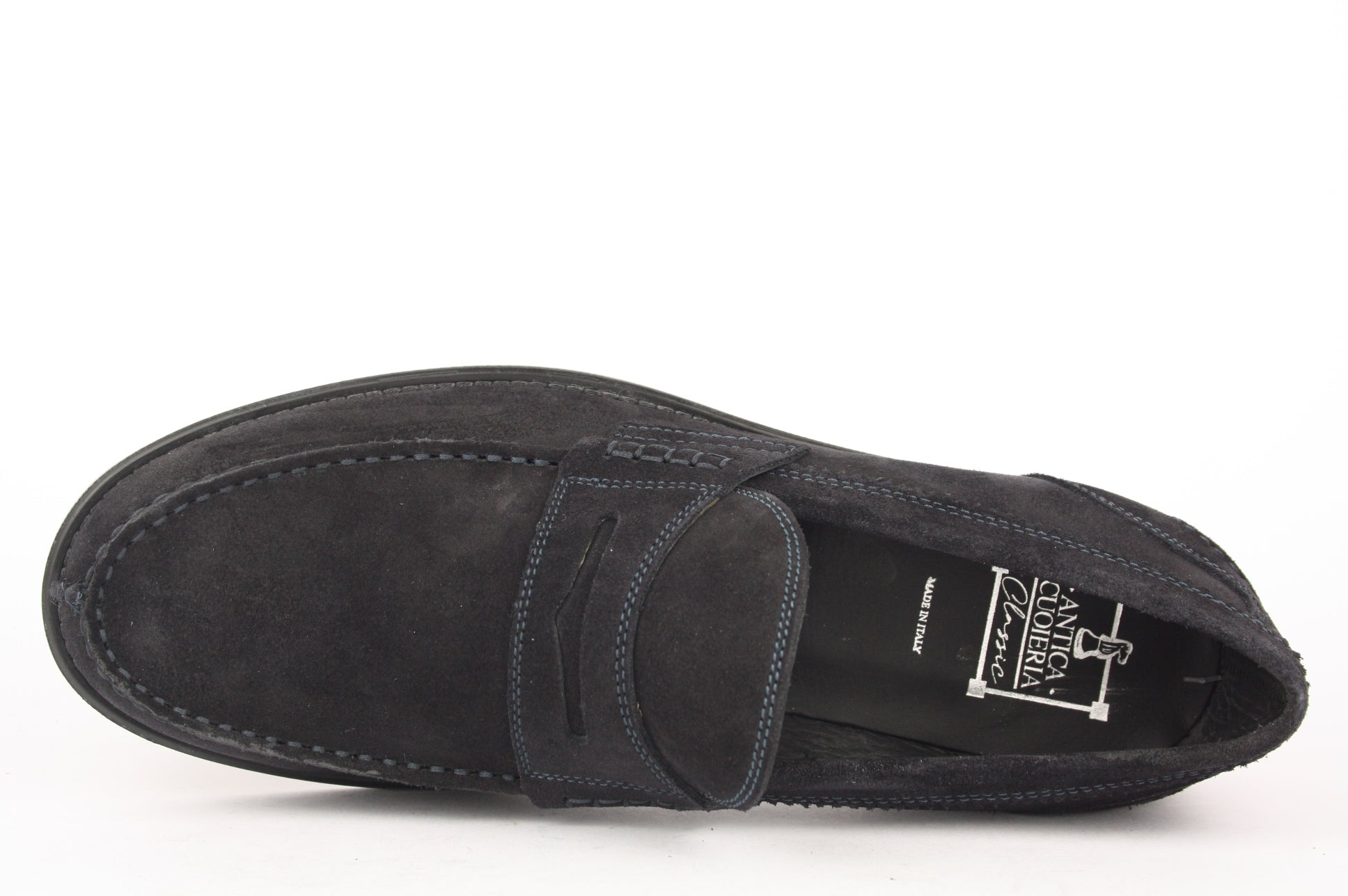 19489 BLU MOCASSINO UOMO