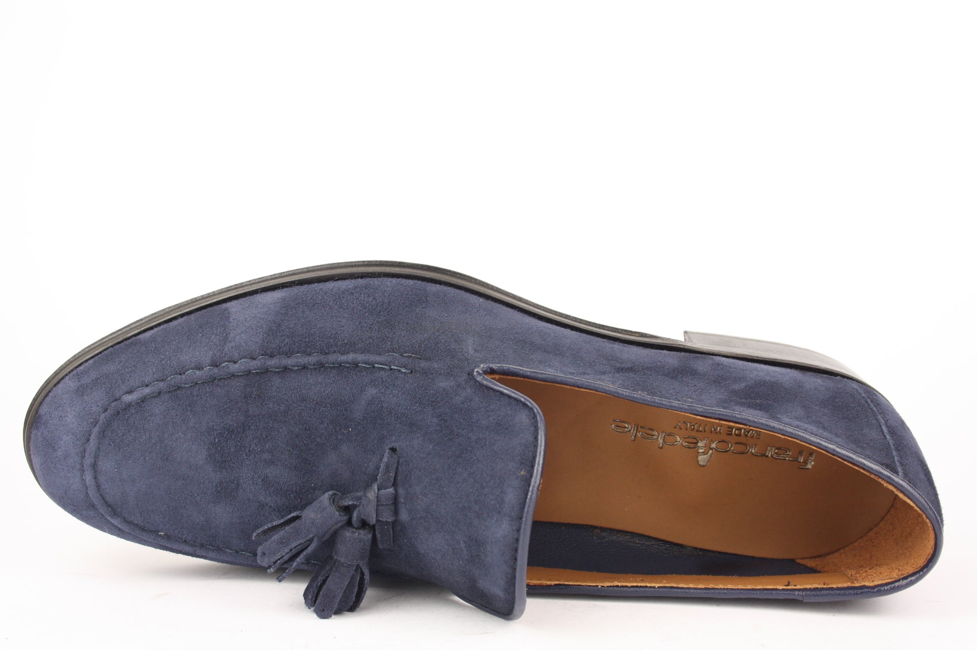 6486 BLU MOCASSINO UOMO