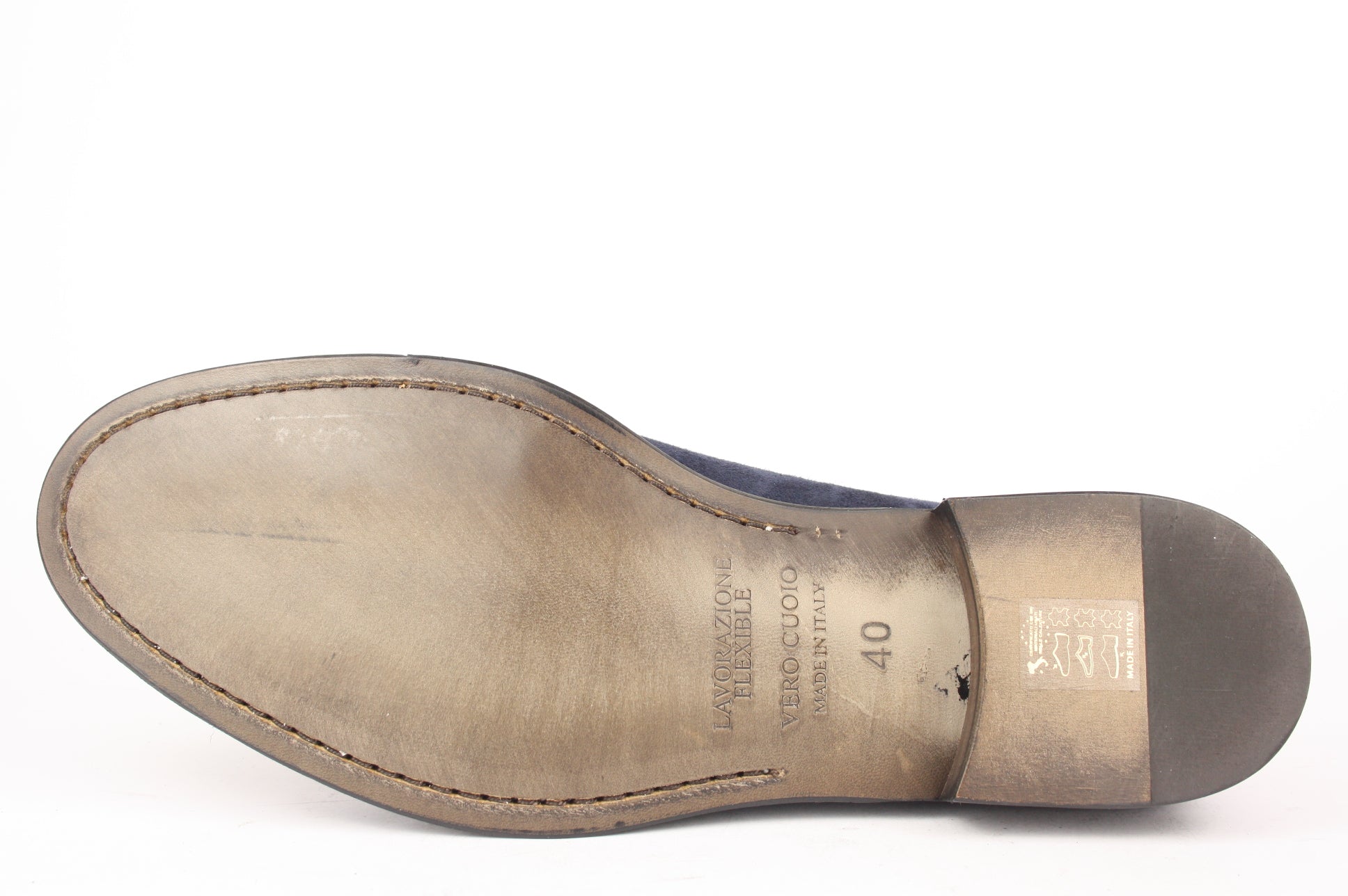 6486 BLU MOCASSINO UOMO