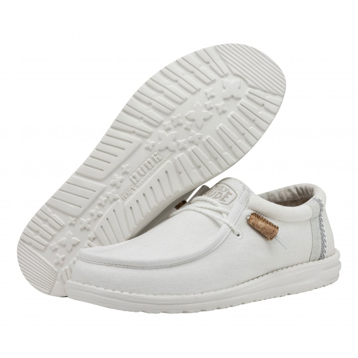 WALLY BREAK STITCH BIANCO LACCI UOMO