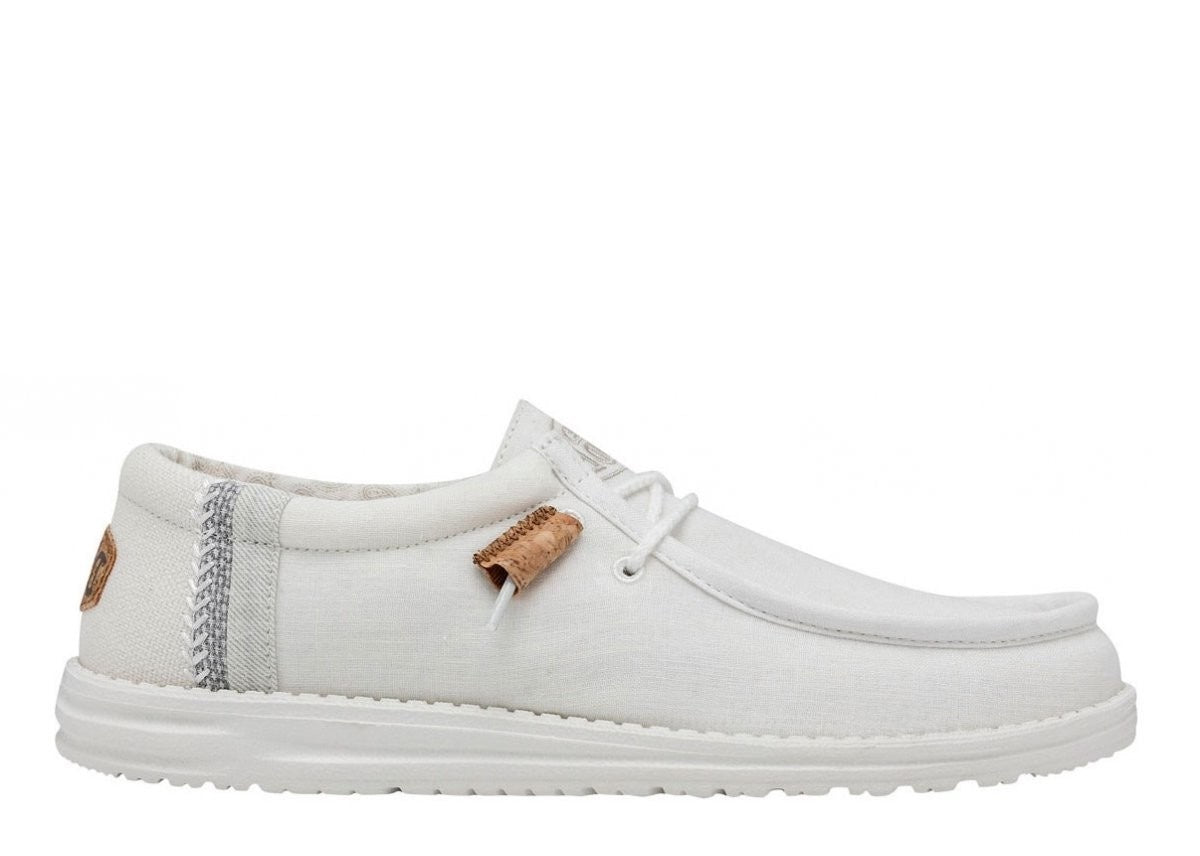 WALLY BREAK STITCH BIANCO LACCI UOMO