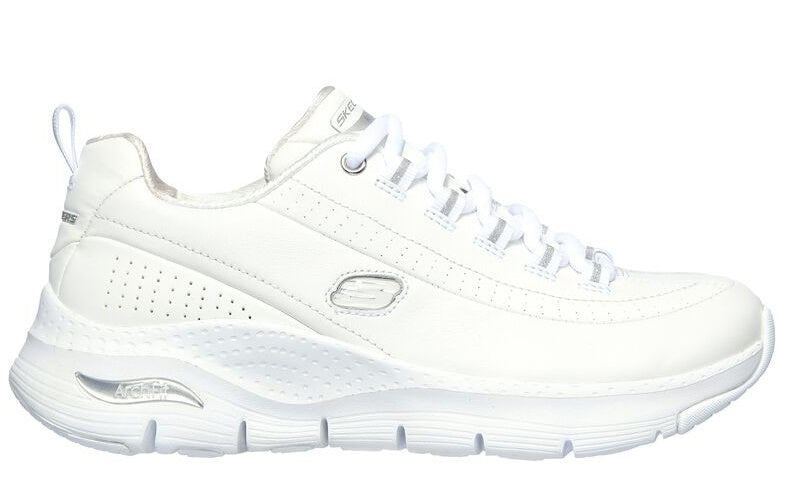 149146 ARCH FIT BIANCO LACCI DONNA