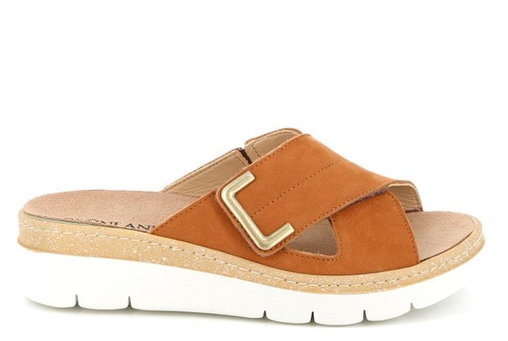 MOLL CE0855 CUOIO CIABATTA SANDALO DONNA