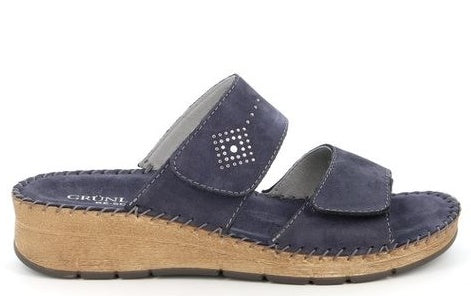 PALO CI1846 BLU CIABATTA SANDALO DONNA