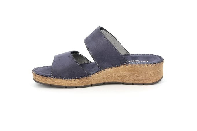 PALO CI1846 BLU CIABATTA SANDALO DONNA