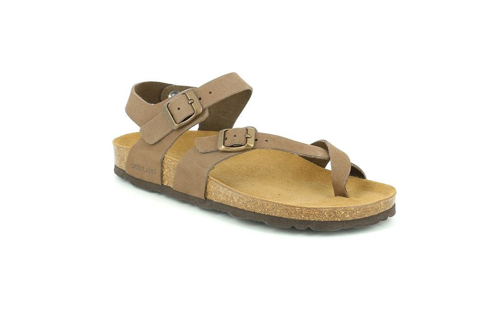 SARA SB0917 MARRON SANDALO DONNA