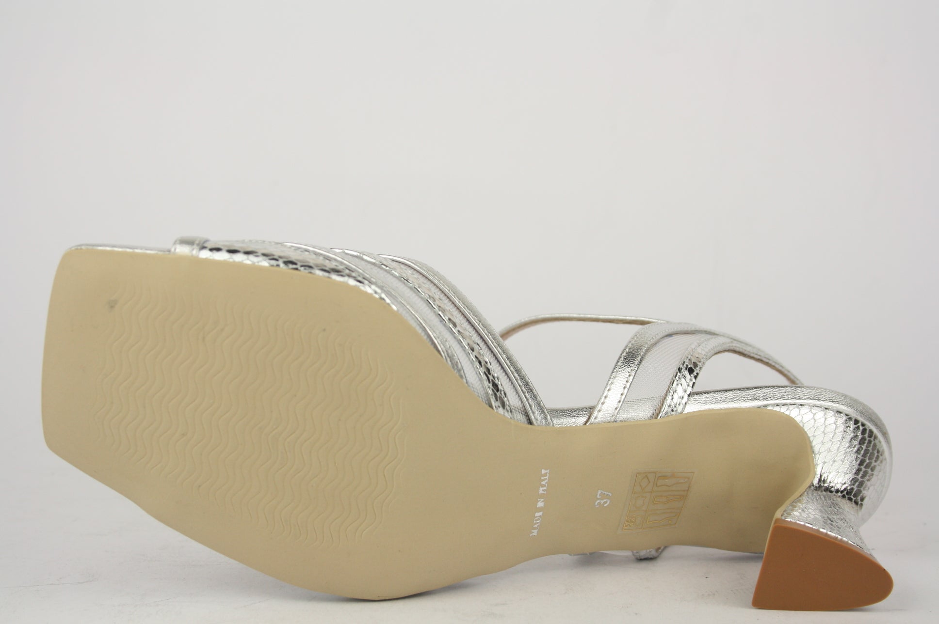 437 ARGENTO SANDALO DONNA