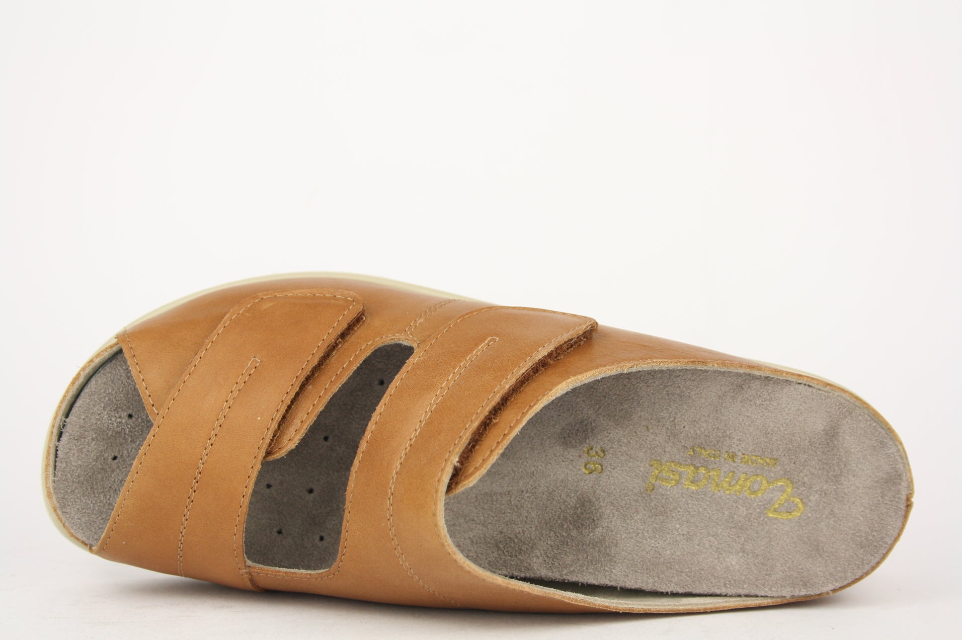 KATIUSCIA ORTHO CUOIO CIABATTA SANDALO DONNA