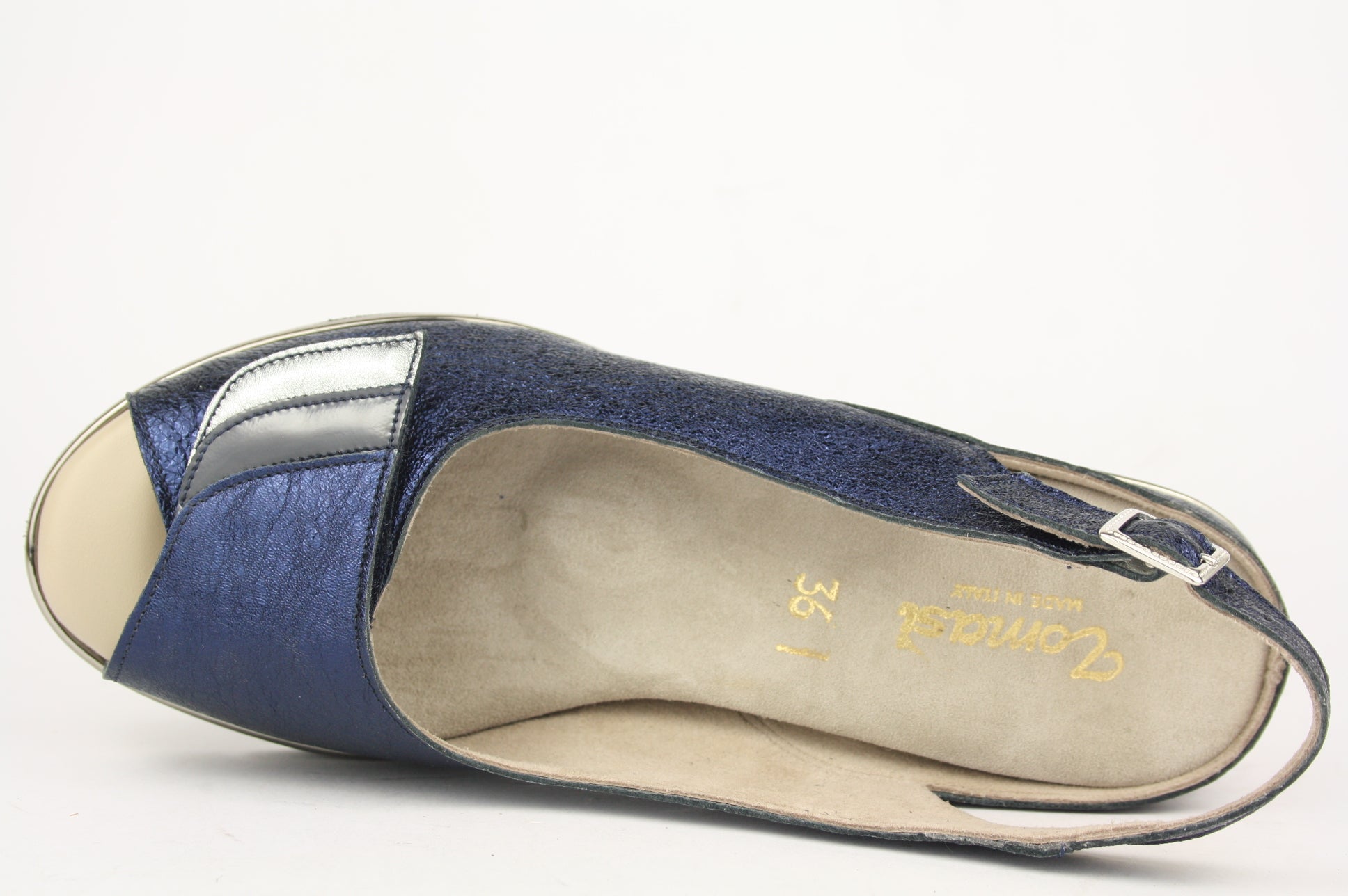 POMEZIA S. - BEAUTY BLU SANDALO DONNA