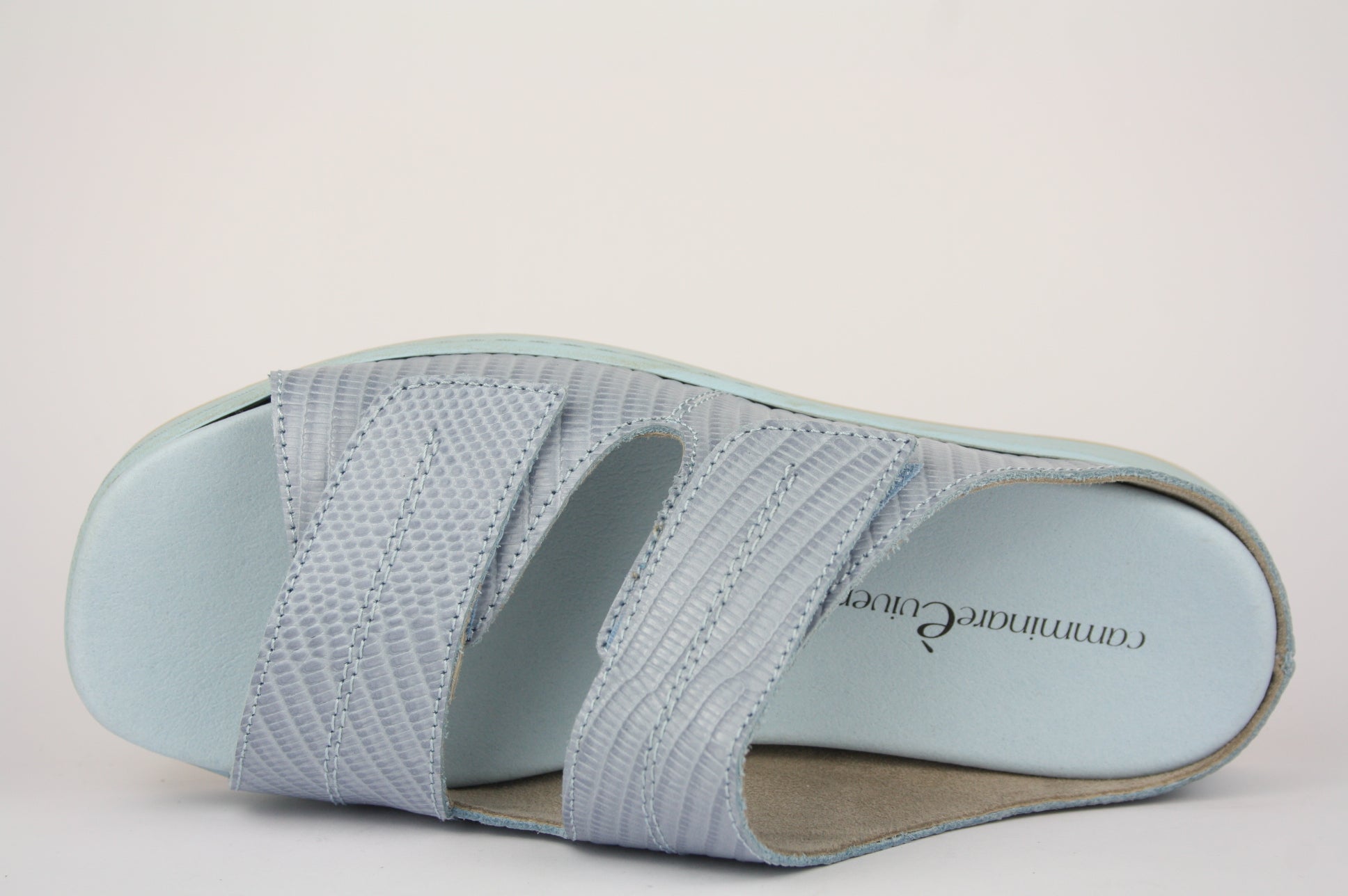 KALANIA-CAMM.VIVERE CELESTE CIABATTA SANDALO DONNA
