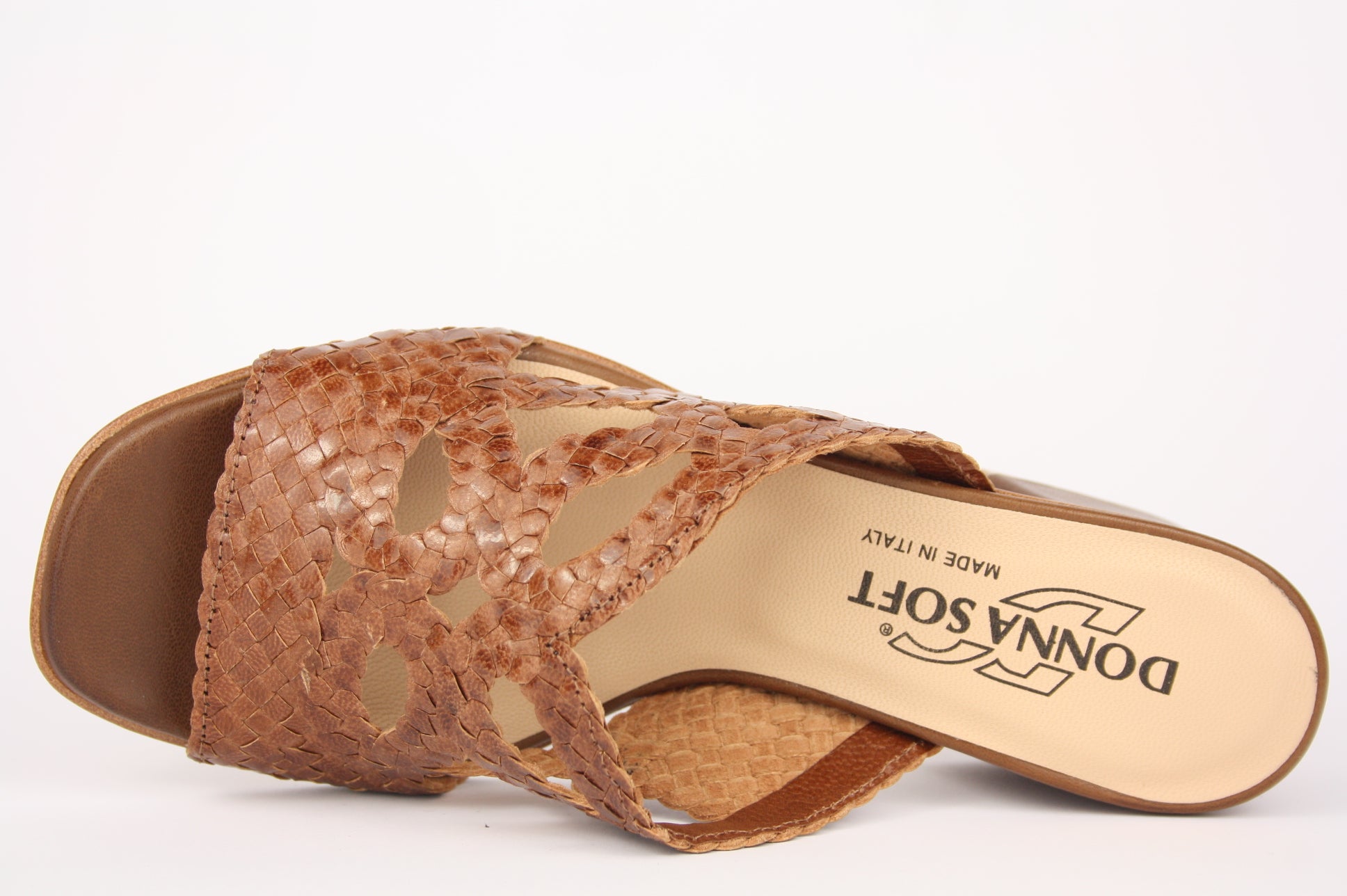 1790 CUOIO CIABATTA SANDALO DONNA