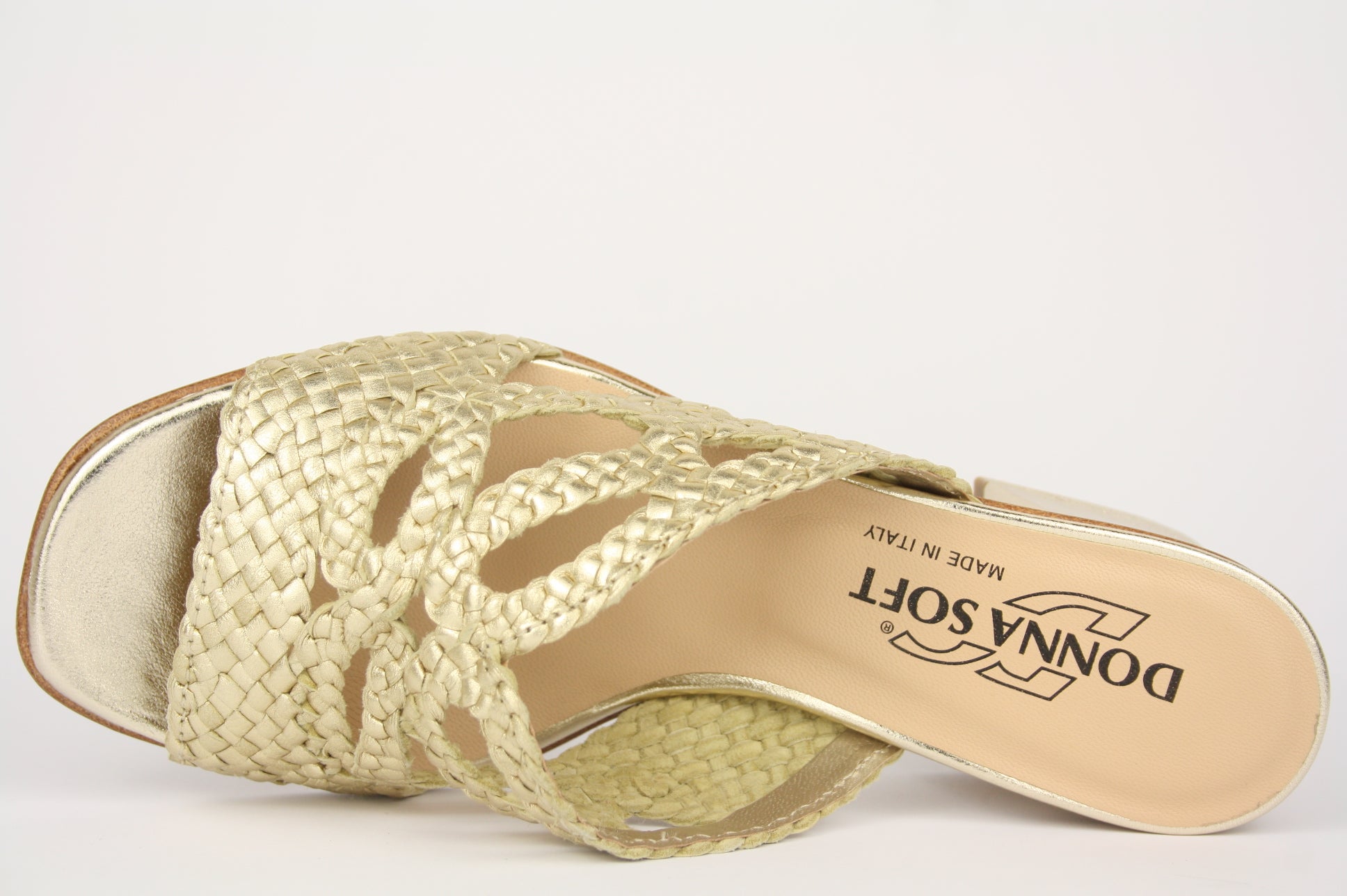 1790 ORO. CIABATTA SANDALO DONNA