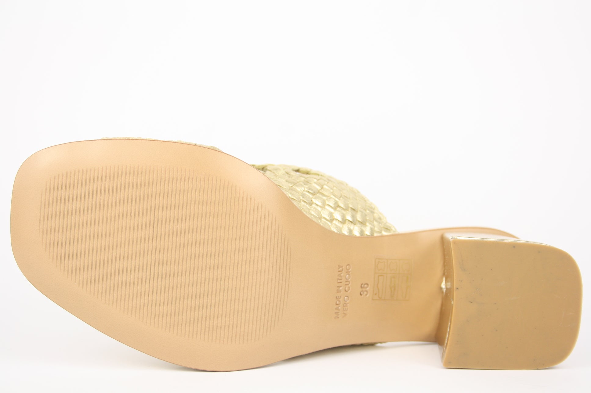 1790 ORO. CIABATTA SANDALO DONNA