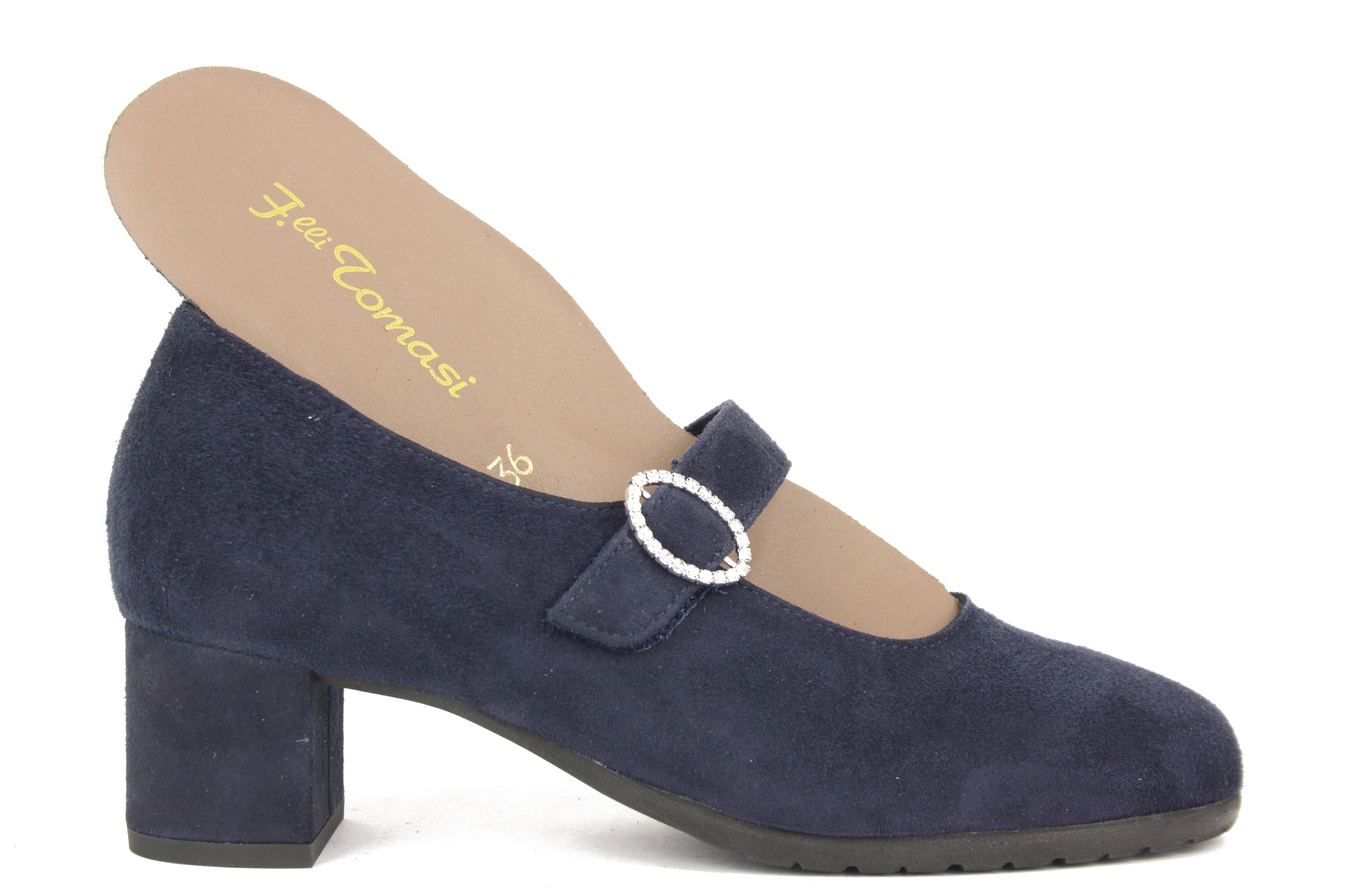 ALFONSA 2- TERRY BLU CINTURINO DONNA