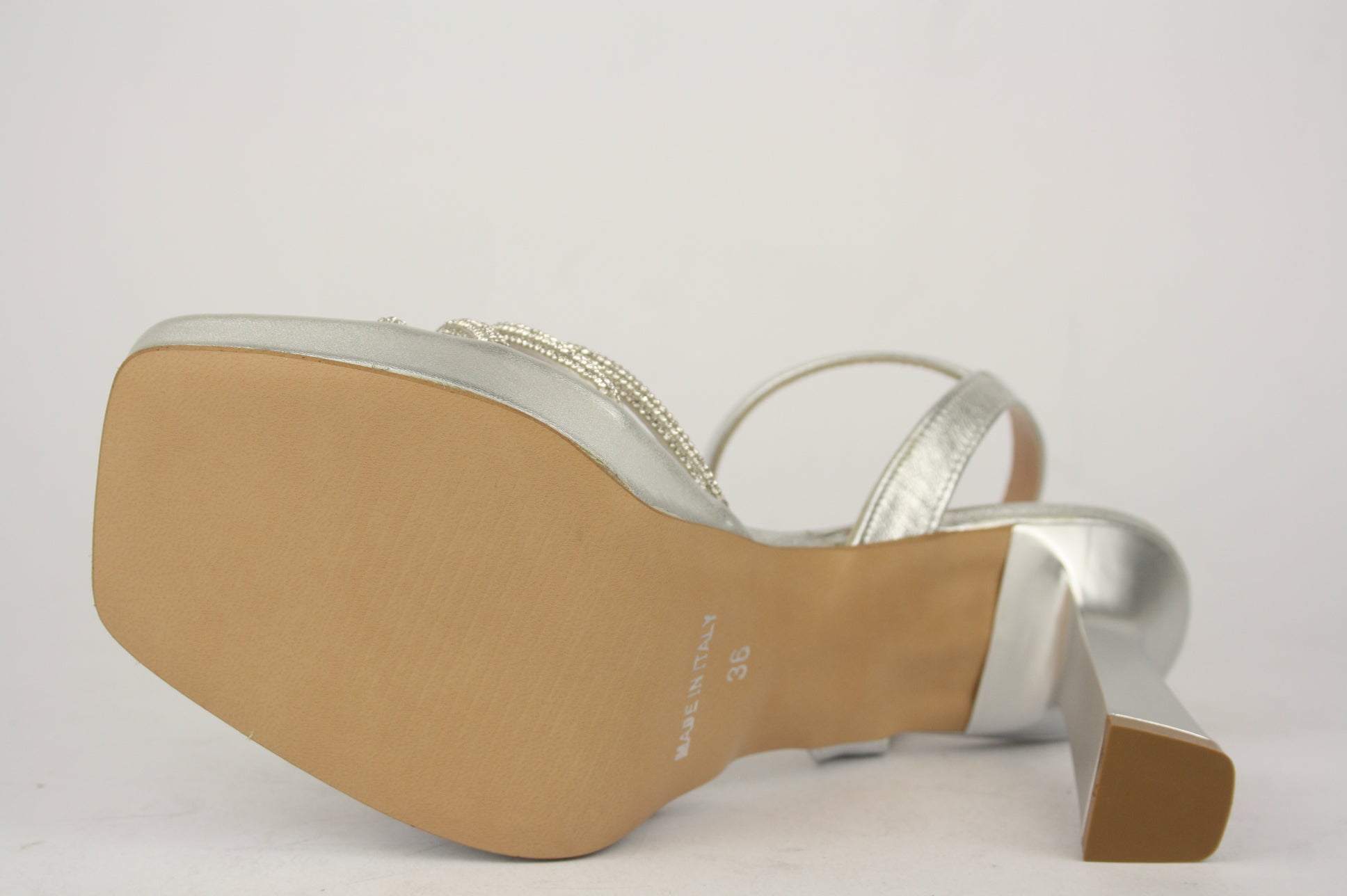 1000 ARGENTO SANDALO DONNA