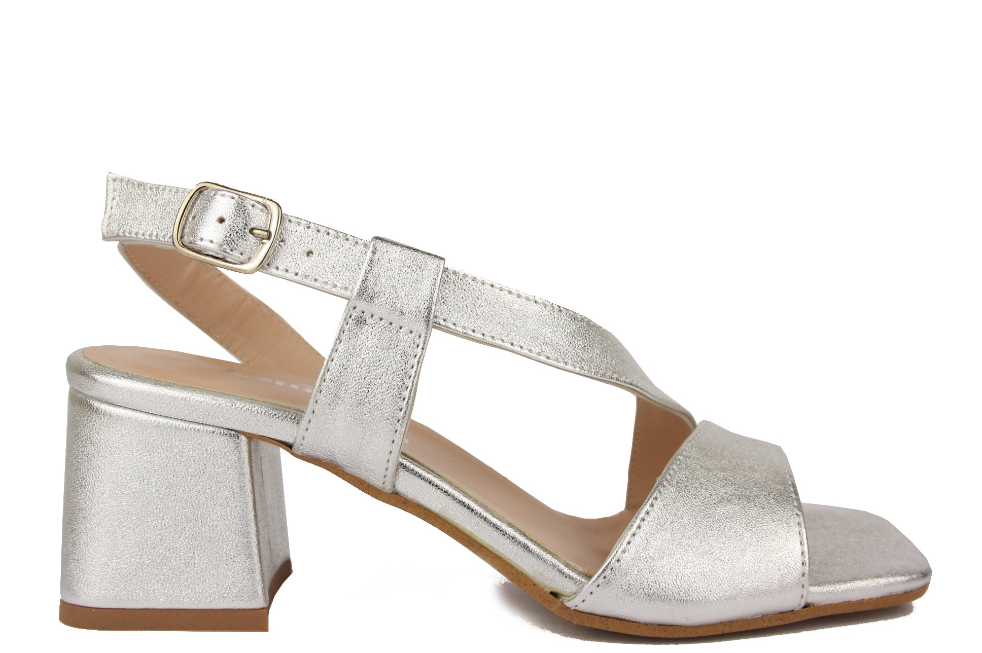 T6518 ARGENTO SANDALO DONNA