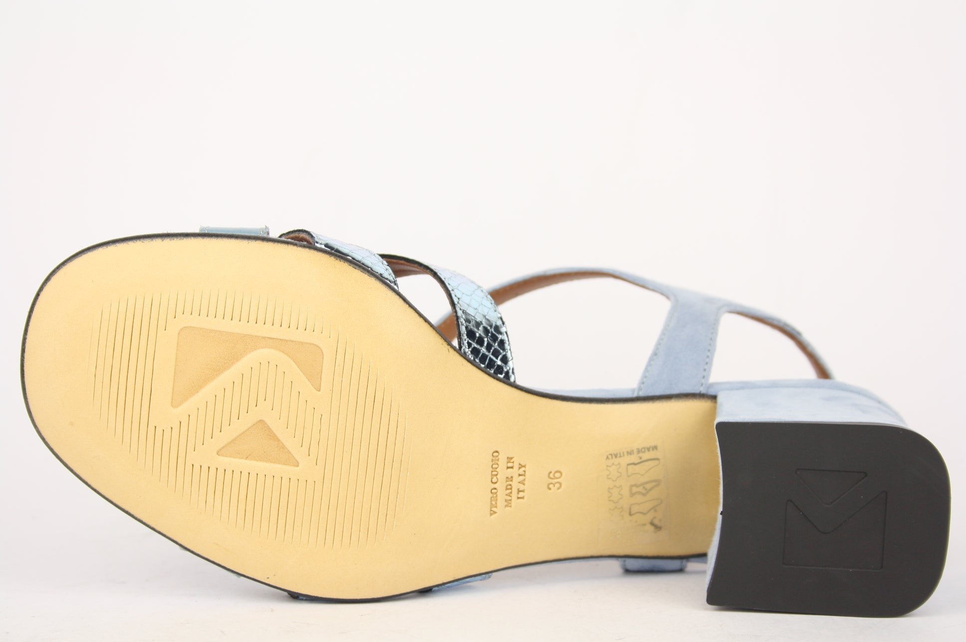 608 JEANS SANDALO DONNA