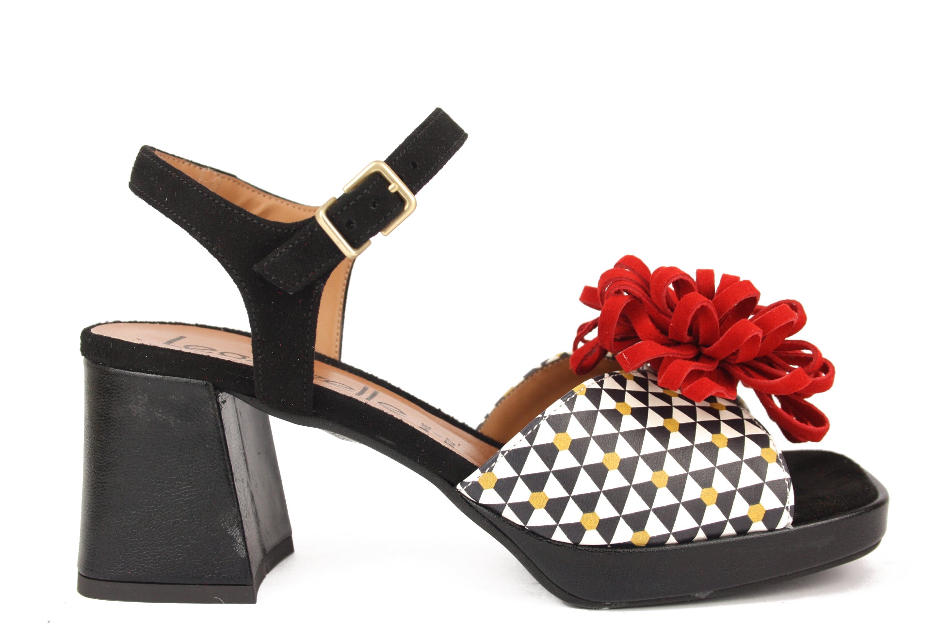 800 NERO SANDALO DONNA