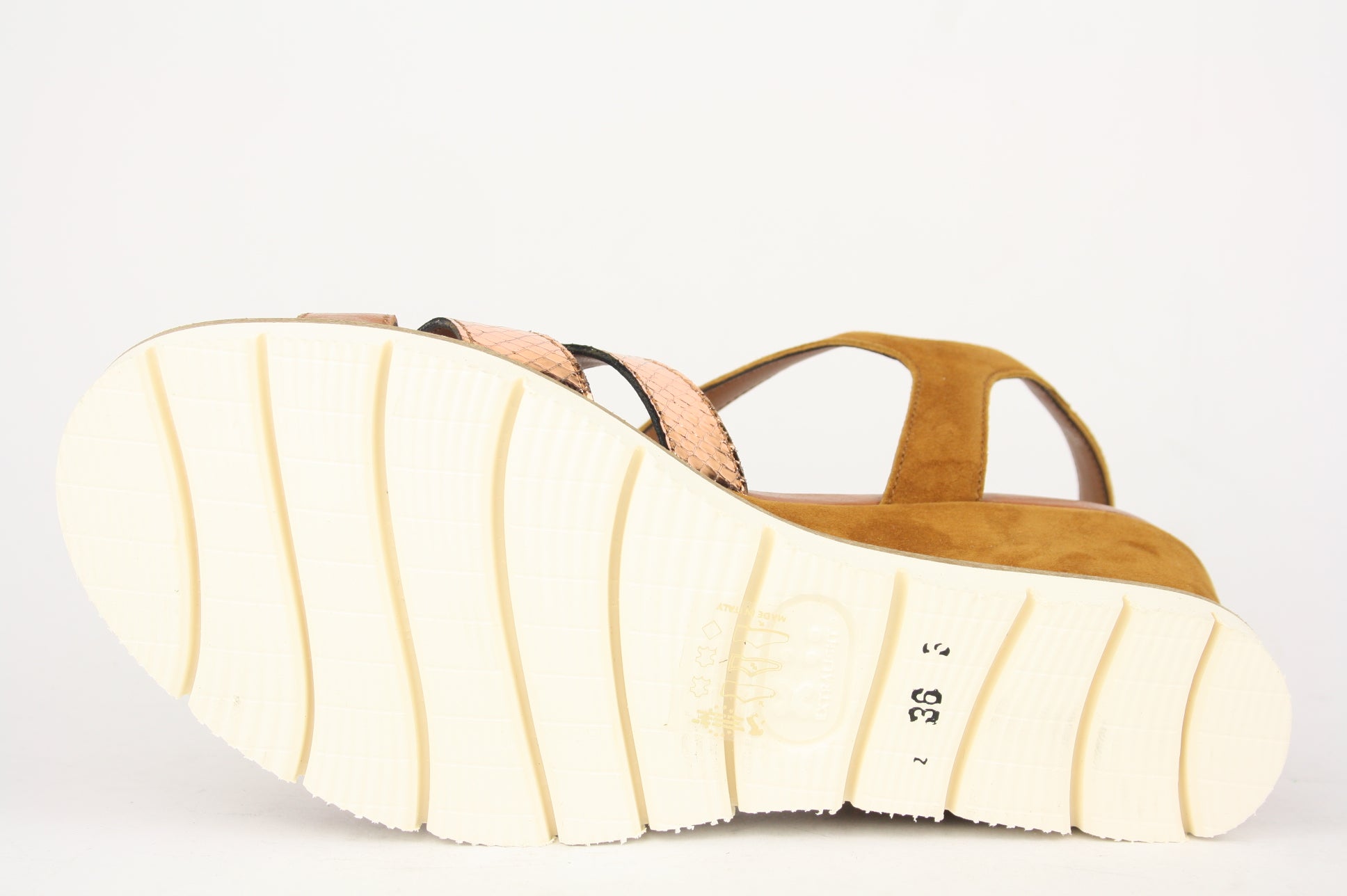 F412 CUOIO SANDALO DONNA