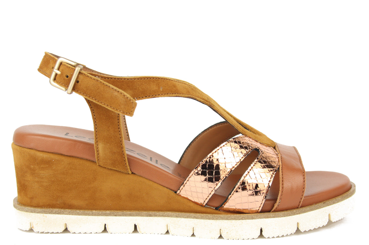F412 CUOIO SANDALO DONNA