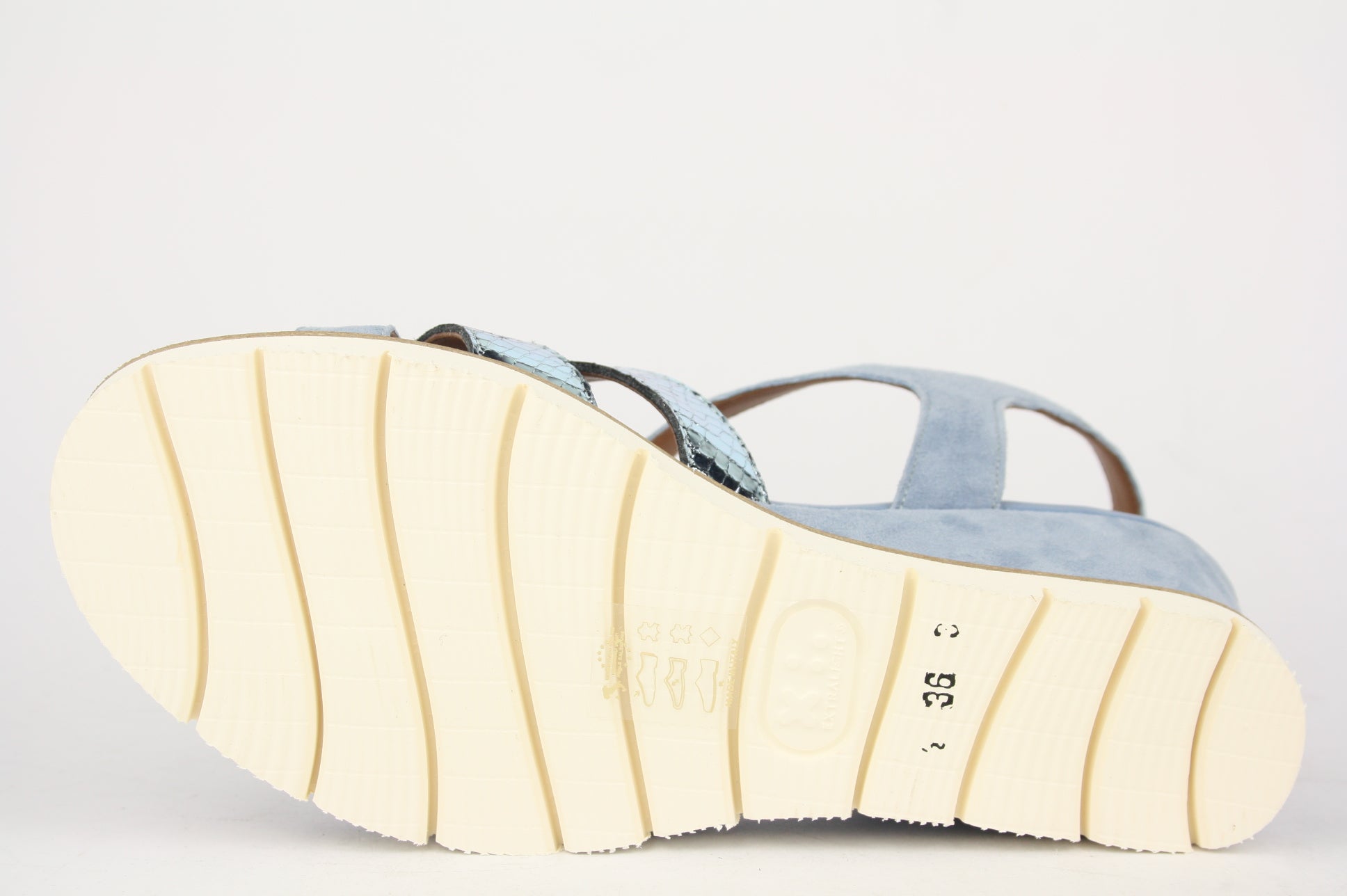 F412 JEANS SANDALO DONNA