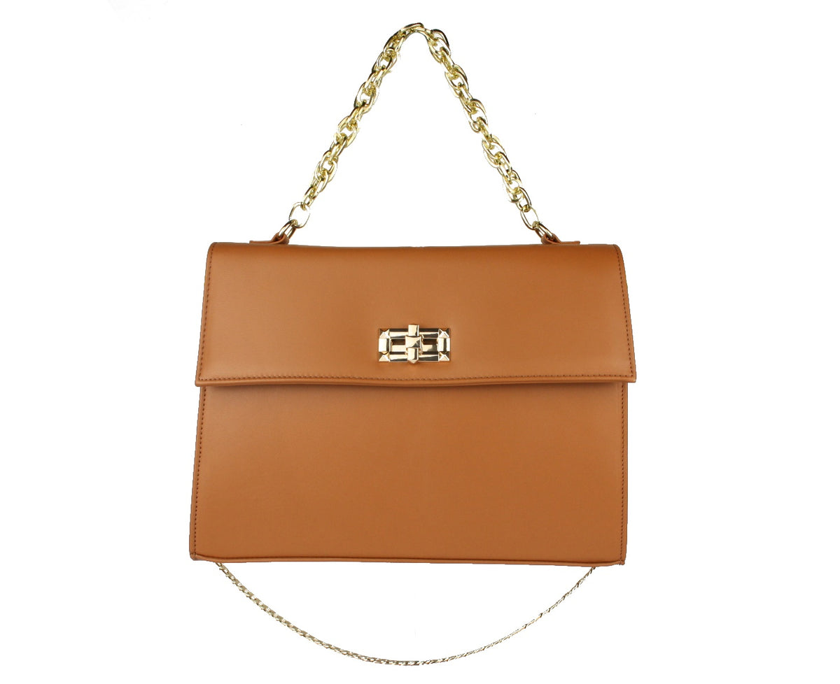 B106 CUOIO BORSA DONNA DONNA ACCESSORI