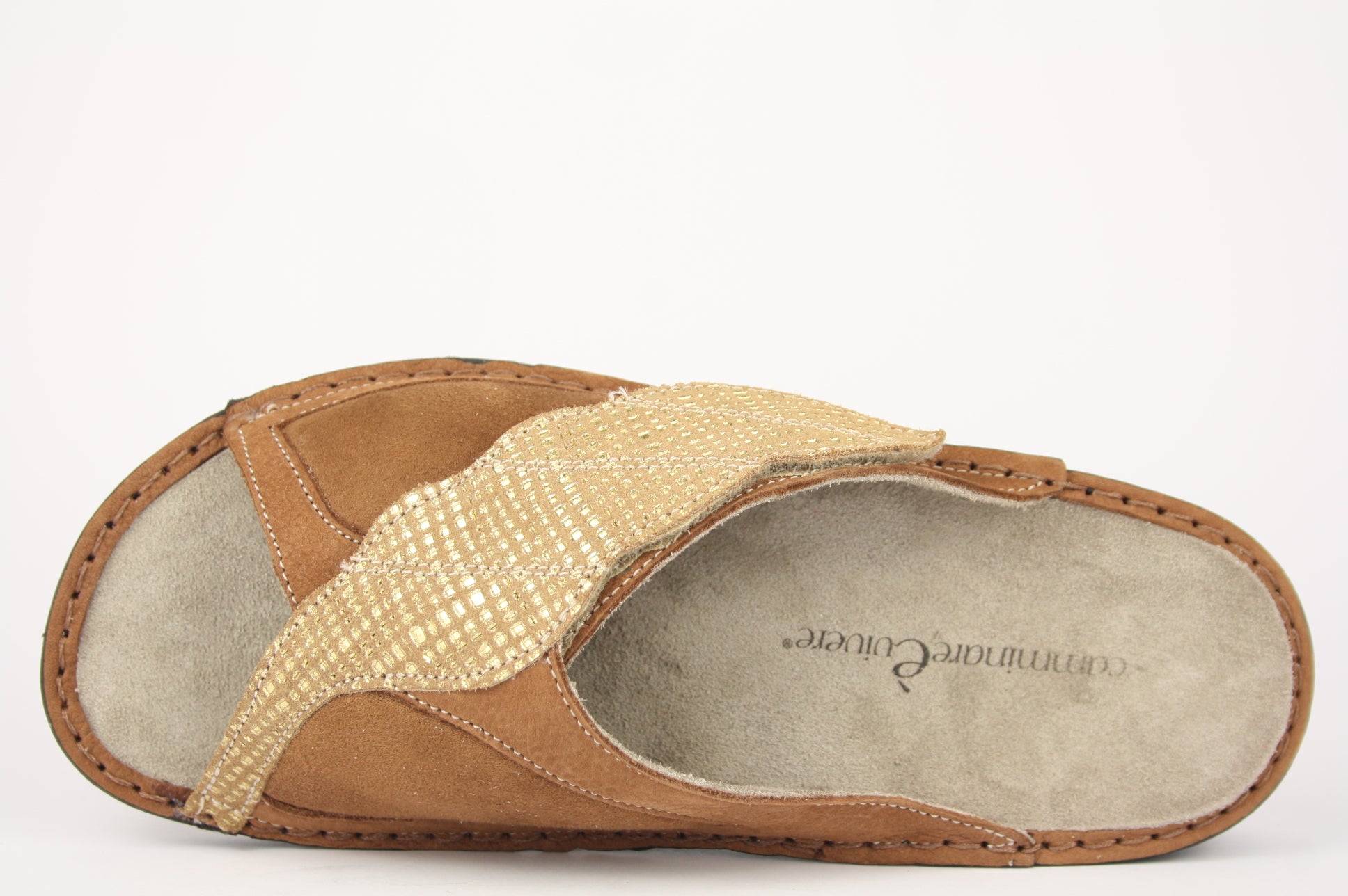 GRADO - CAMM.VIVERE CUOIO CIABATTA SANDALO DONNA